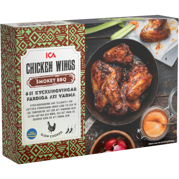 ICA Chicken Wings Smokey BBQ