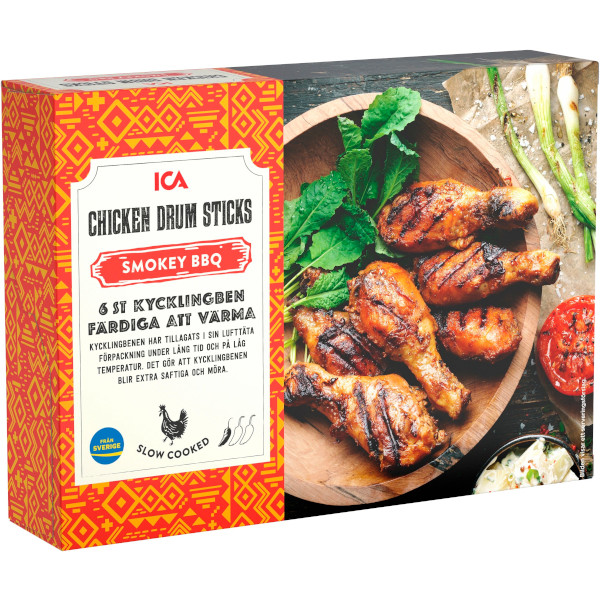 ICA Chicken Drum Sticks Smokey BBQ