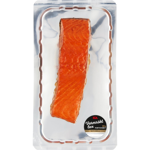 ICA Lax Varmrökt Naturell Portionsbit