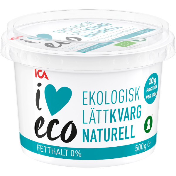 ICA Lättkvarg Naturell Ekologisk