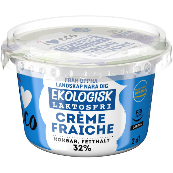ICA Crème Fraiche Ekologisk Laktosfri