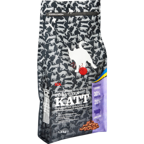 ICA Torrfoder Vuxen Katt Lamm & Ris