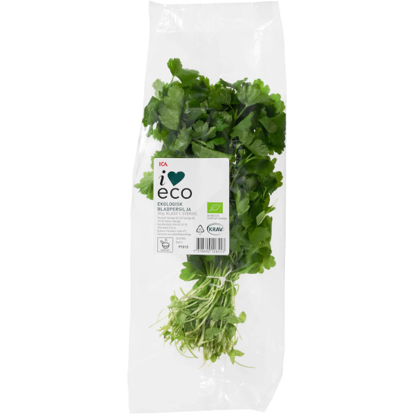 ICA I Love Eco Bladpersilja Ekologisk