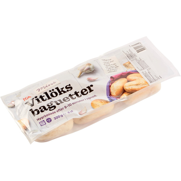 ICA Minibaguetter Vitlök