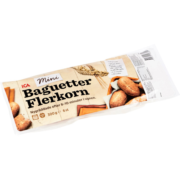 ICA Minibaguetter Flerkorn