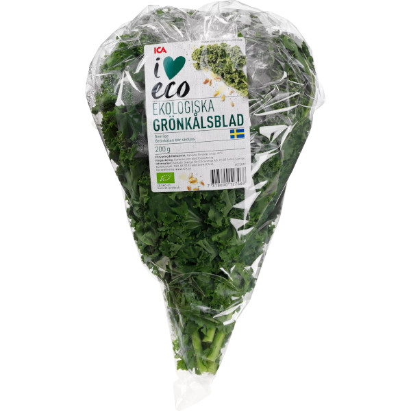 ICA I Love Eco Grönkålsblad Ekologiska