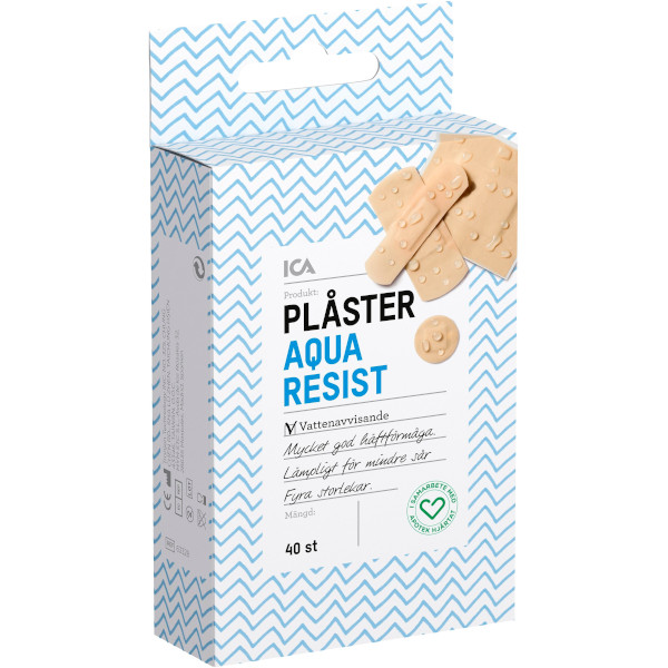 ICA Apotek Hjärtat Plåster Aqua Resist