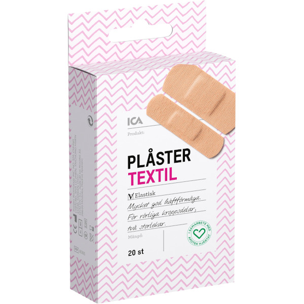 ICA Apotek Hjärtat Plåster Textil