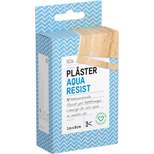 ICA Apotek Hjärtat Plåster Aqua Resist 6cm
