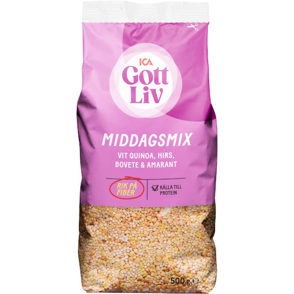 ICA Gott Liv Middagsmix Vit Quinoa