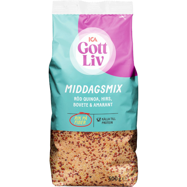 ICA Gott Liv Middagsmix Röd Quinoa