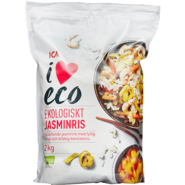 ICA I Love Eco Jasminris Ekologiskt