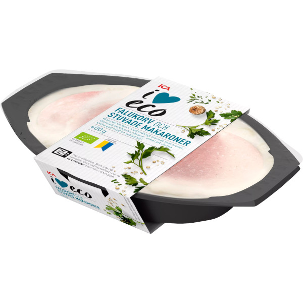 ICA I Love Eco Falukorv & Stuvade Makaroner