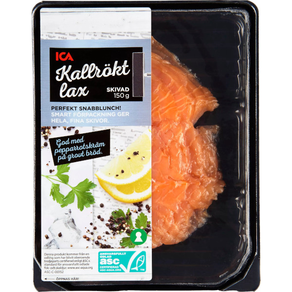 ICA Lax Kallrökt Skivad