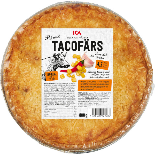 ICA Paj Tacofärs