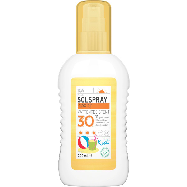 ICA Apotek Hjärtat Solspray Kids SPF30