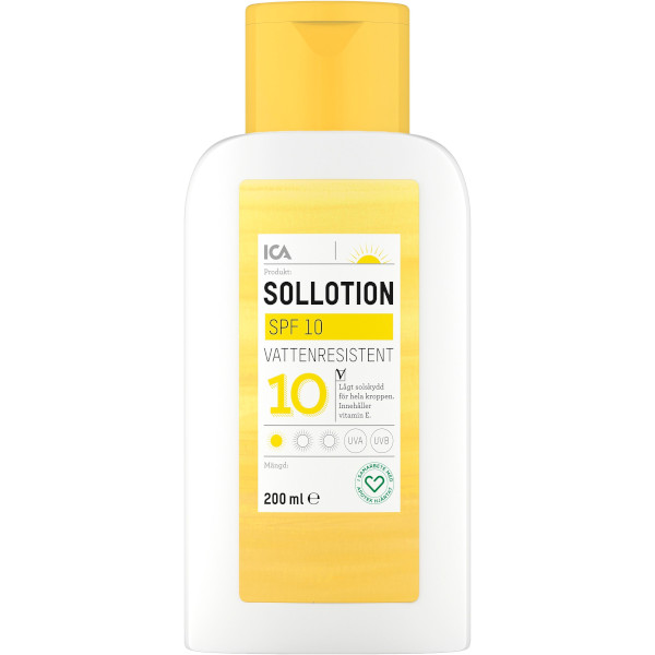 ICA Apotek Hjärtat Sollotion SPF10
