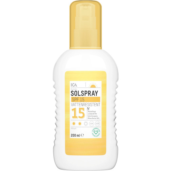 ICA Apotek Hjärtat Solspray SPF15