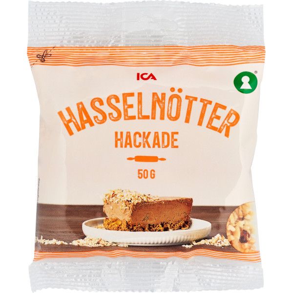 ICA Hasselnötter Hackade