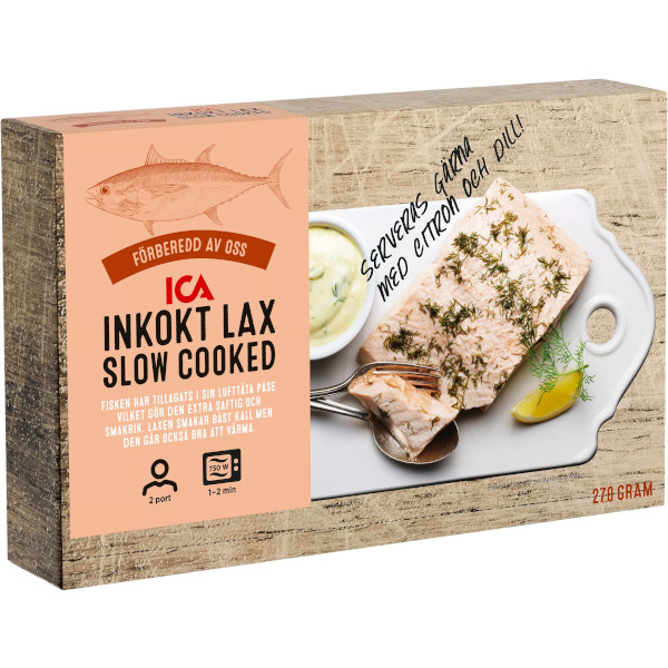 ICA Inkokt Lax Slow Cooked