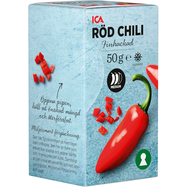 ICA Röd Chili Finhackad