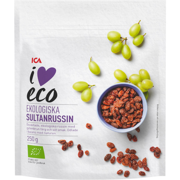 ICA I Love Eco Sultanrussin Ekologiska