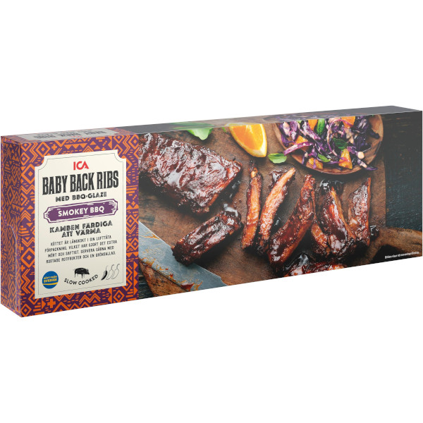 ICA Baby Back Ribs Smokey BBQ