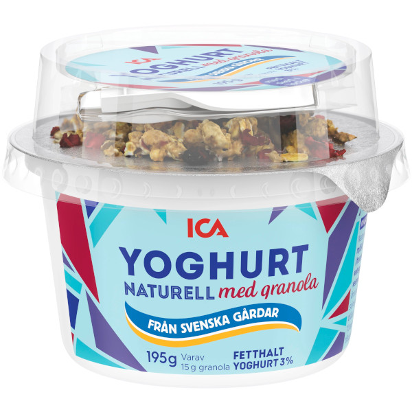 ICA Yoghurt Naturell & Granola