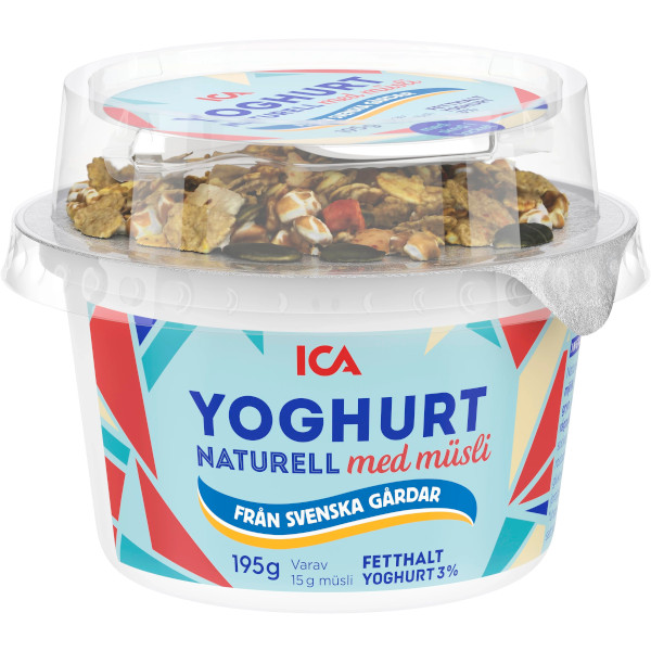 ICA Yoghurt Naturell & Müsli