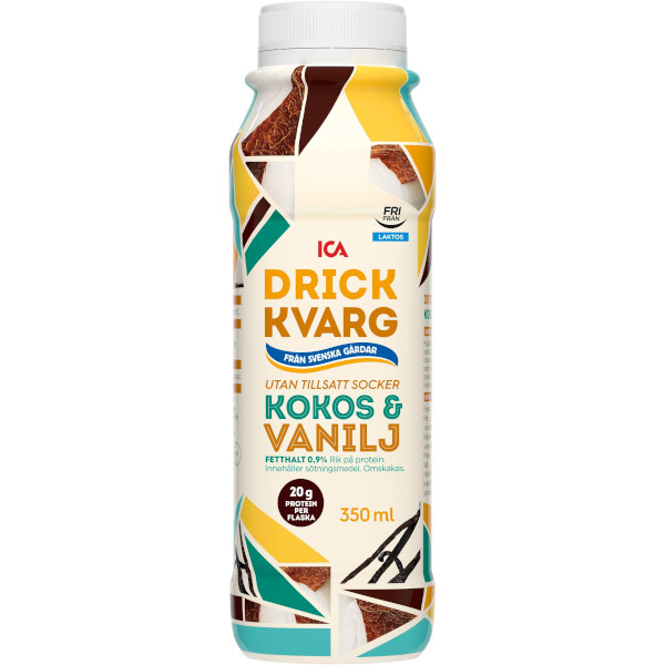 ICA Drickkvarg Kokos & Vanilj