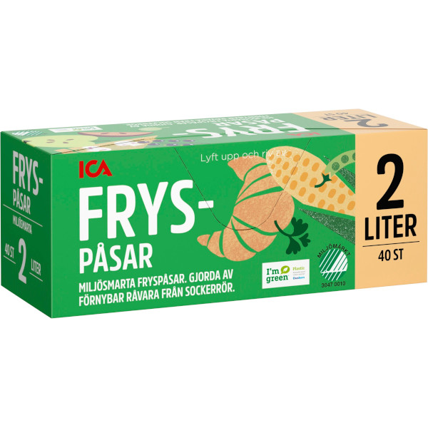 ICA Fryspåsar Miljösmarta 2L
