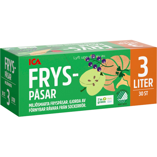 ICA Fryspåsar Miljösmarta 3L