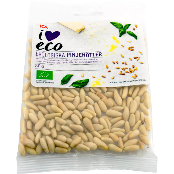 ICA I Love Eco Pinjenötter Ekologiska