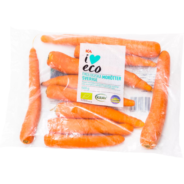 ICA I Love Eco Morötter Ekologiska