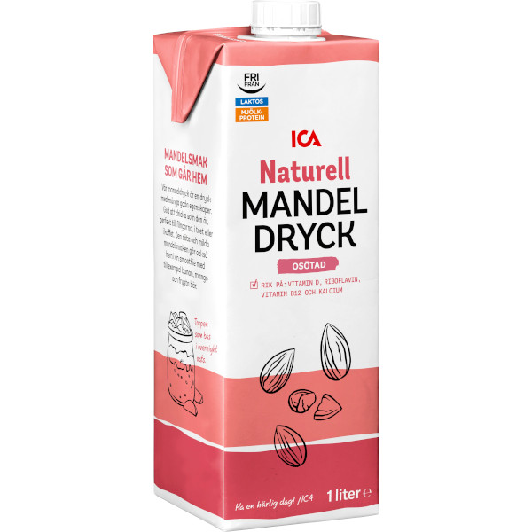 ICA Mandeldryck Naturell