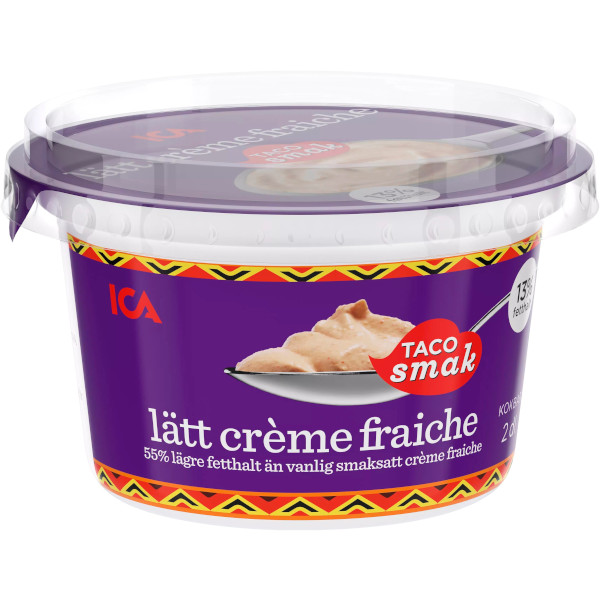 ICA Crème Fraiche Lätt Tacosmak