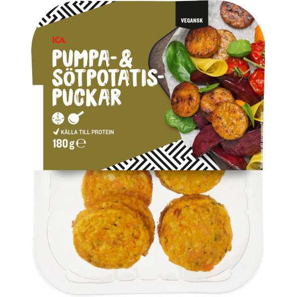 ICA Gott Liv Pumpa & Sötpotatispuckar