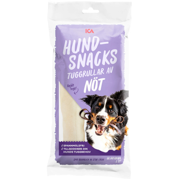 ICA Hundsnacks Tuggrullar Nöt