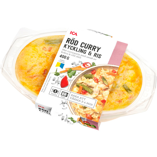 ICA Röd Curry Kyckling & Ris