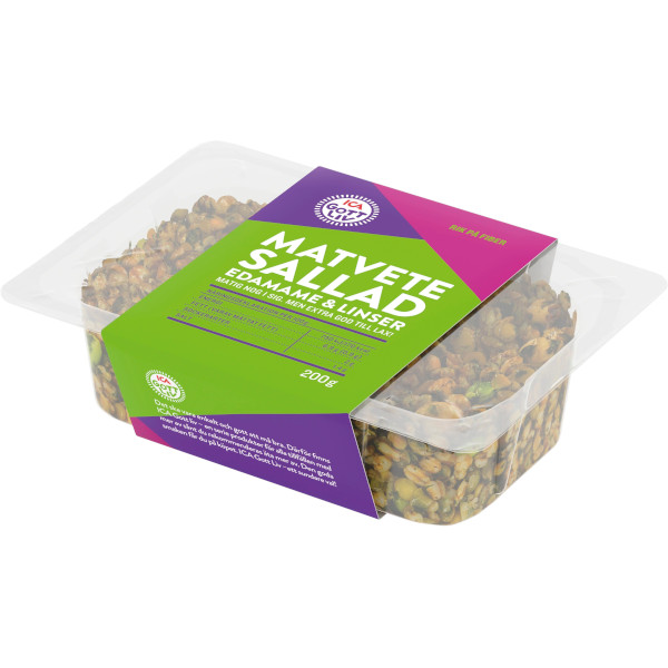 ICA Gott Liv Matvetesallad Edamame & Linser