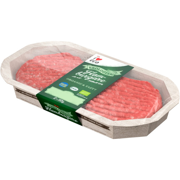 ICA I Love Eco Hamburgare Ekologisk