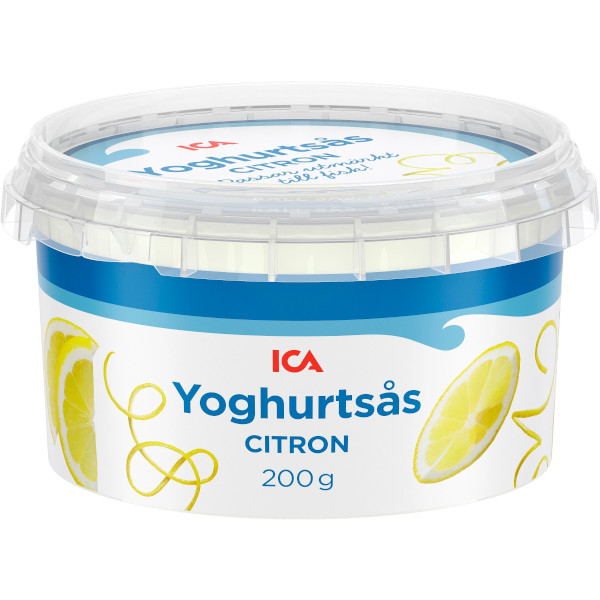 ICA Yoghurtsås Citron