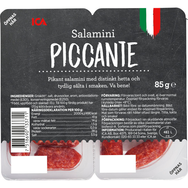 ICA Salamini Piccante
