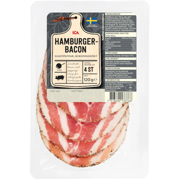 ICA Hamburgerbacon