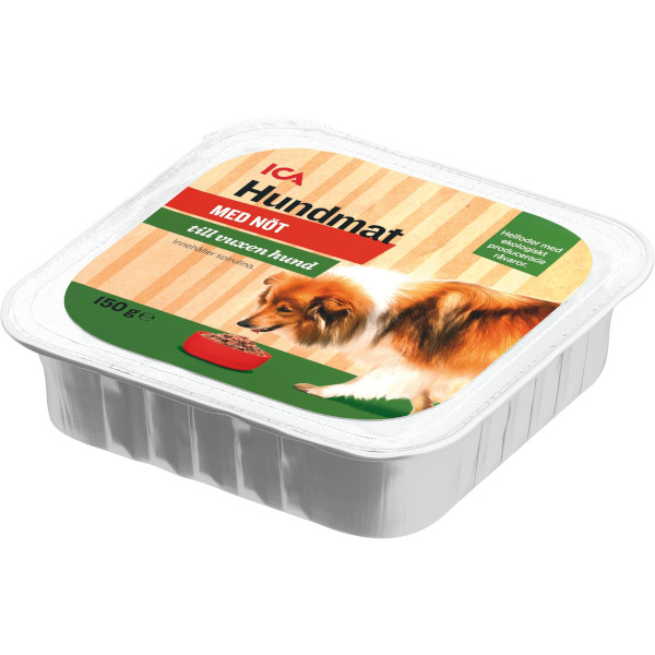 ICA Hundmat Nöt