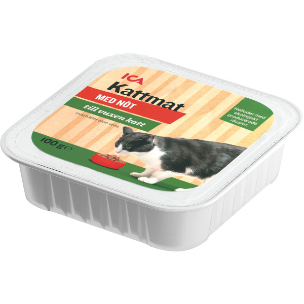 ICA Kattmat Nöt