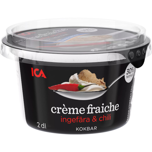 ICA Crème Fraiche Ingefära & Chili