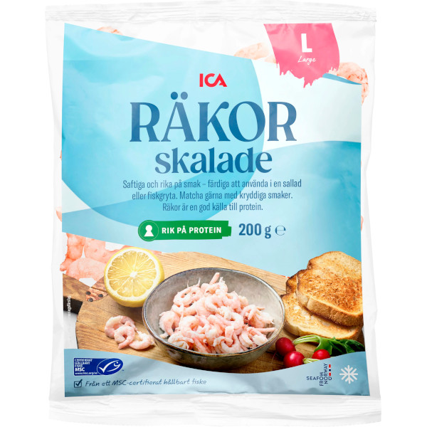 ICA Räkor Skalade Large