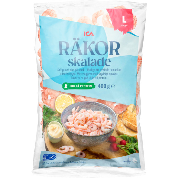 ICA Räkor Skalade Large