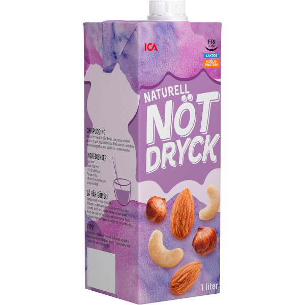 ICA Nötdryck Naturell